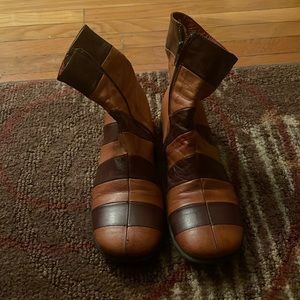 Brown Leather Divine  boot size 36